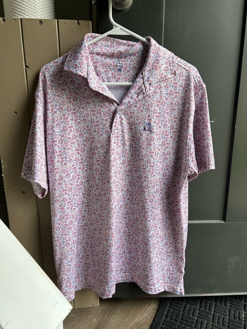 Rhoback Men’s American Short-Sleeve Polo Shirt